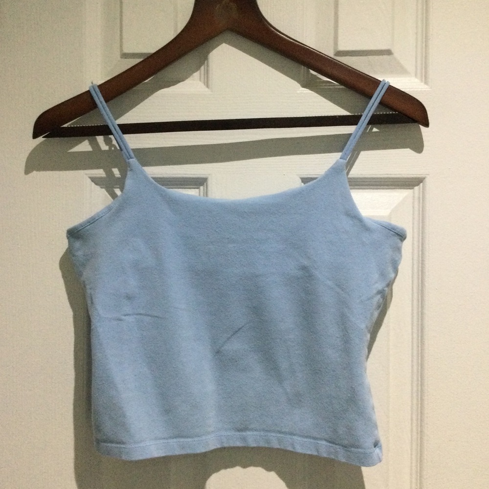 No Boundaries Blue Camisole Top with Soft Fabric